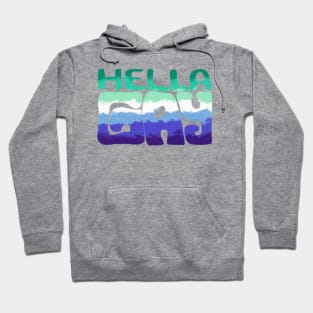 hella gay- achillean colors Hoodie